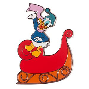 Donald Duck Holiday Sleigh Pin - D23