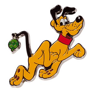 Pluto Holiday Sleigh Pin - D23