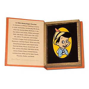 Pinocchio Big Little Books Pin - D23