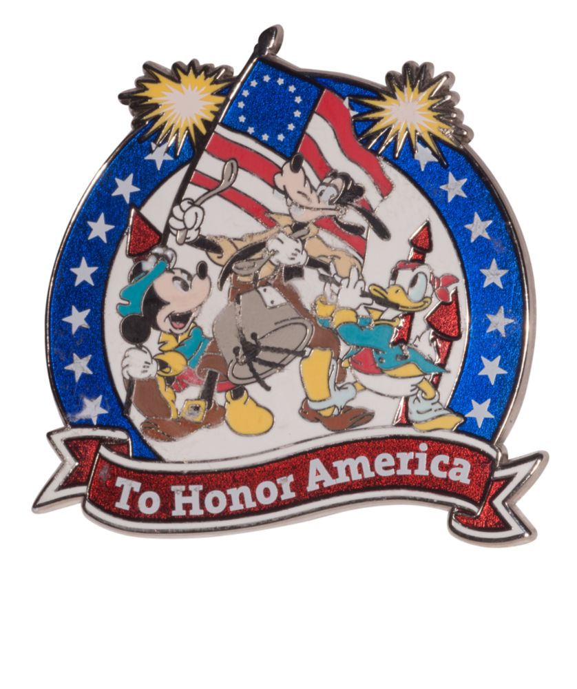 Mickey Mouse America on Parade Logo Pin - D23