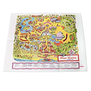 Walt Disney World Magic Kingdom 1971 Map - D23