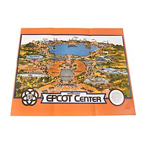 EPCOT Center 1982 Map - D23