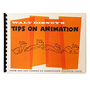 Walt Disneys Tips on Animation Book - D23