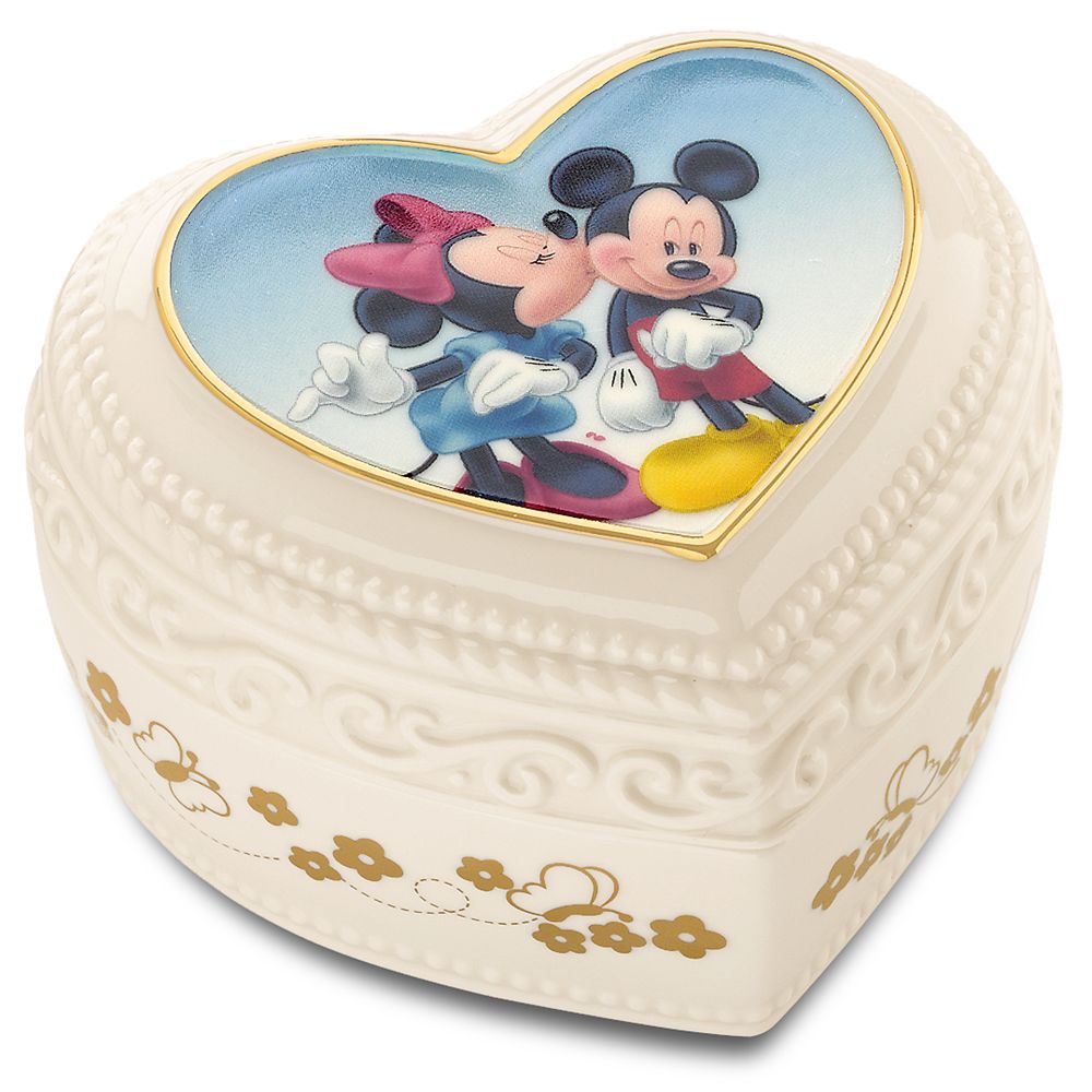 Minnie and Mickey Mouse Treasure Box by Lenox
