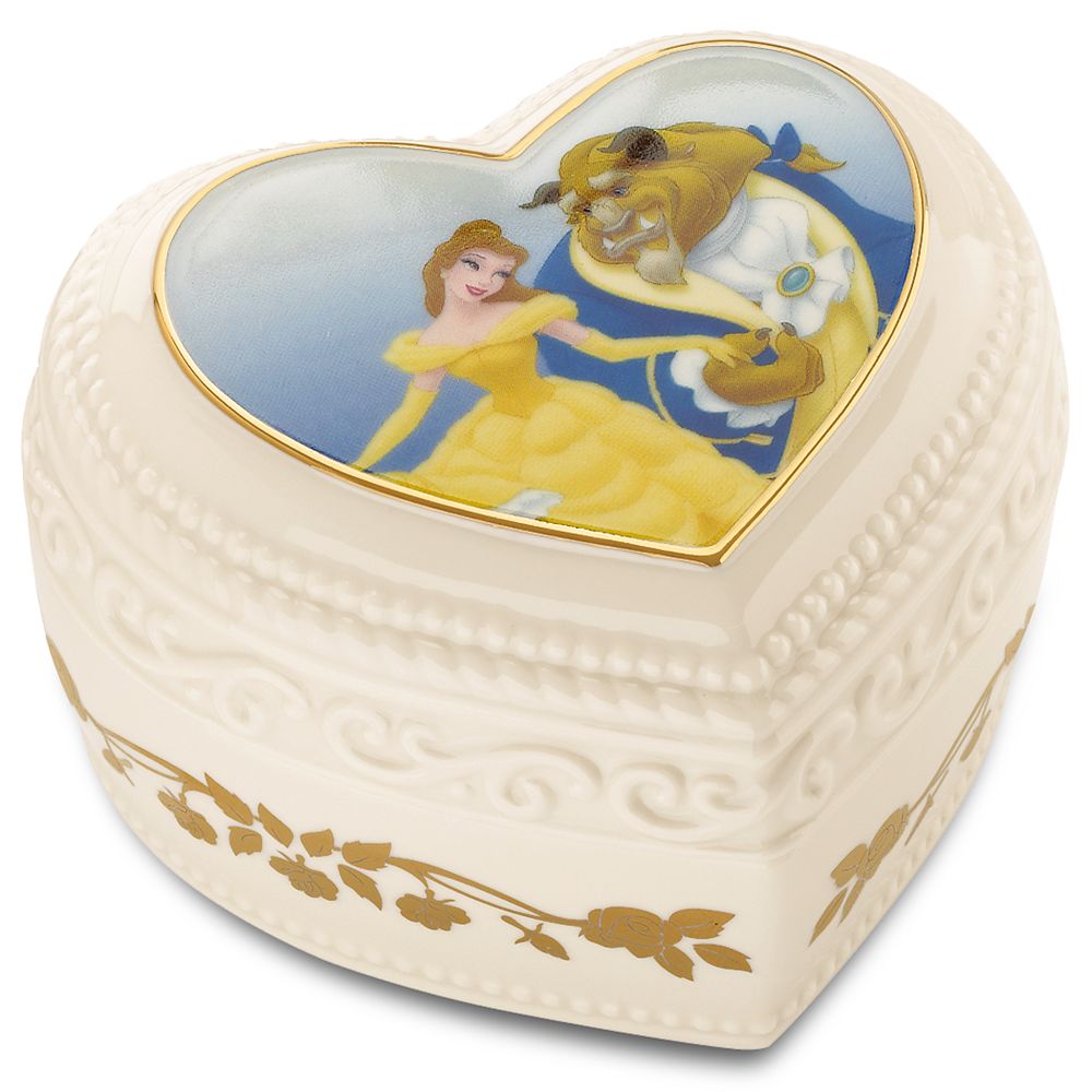 Beauty and the Beast Treasure Box by Lenox