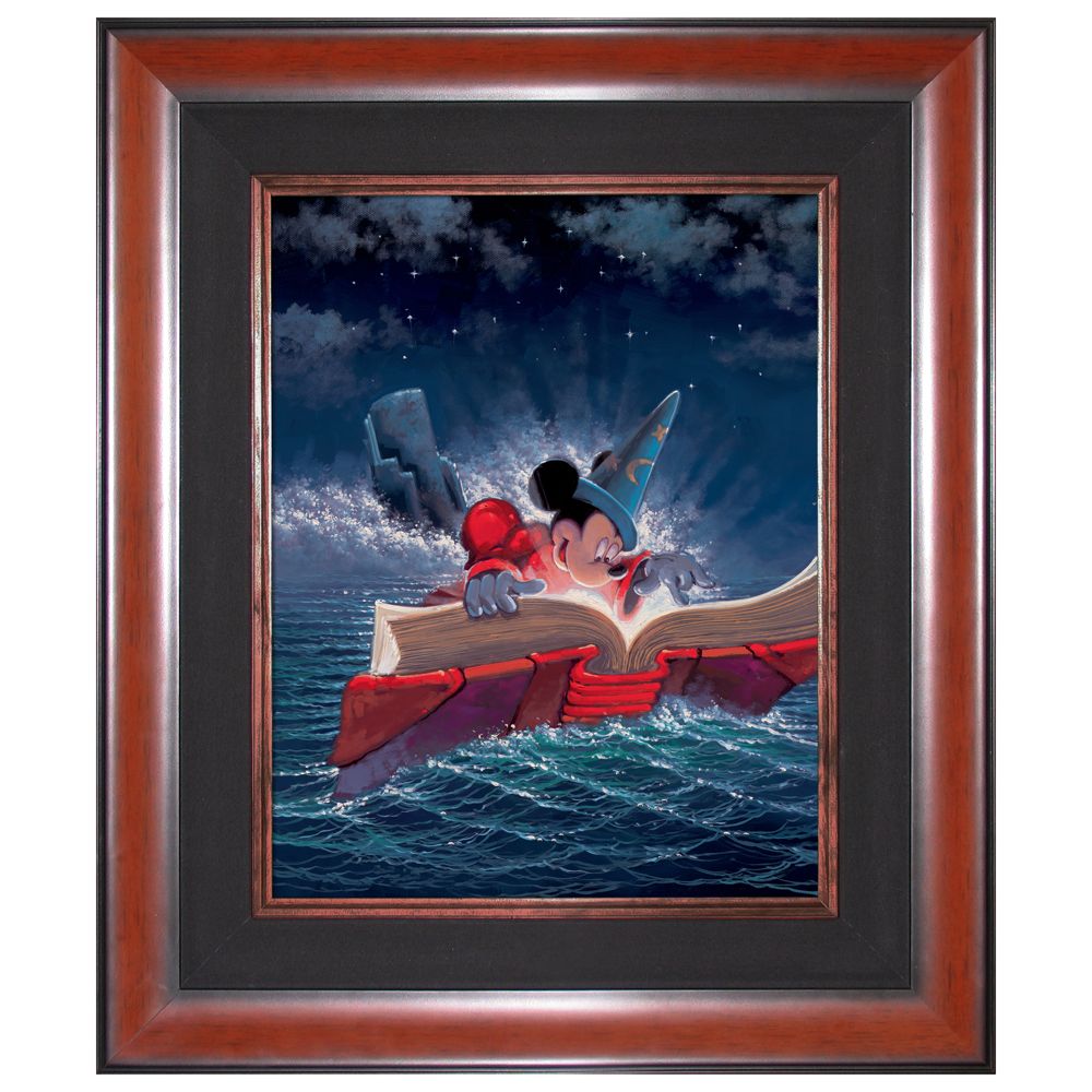 Limited Edition Disney Fine Art Legacy Sorcery Mickey Mouse Giclée on Canvas