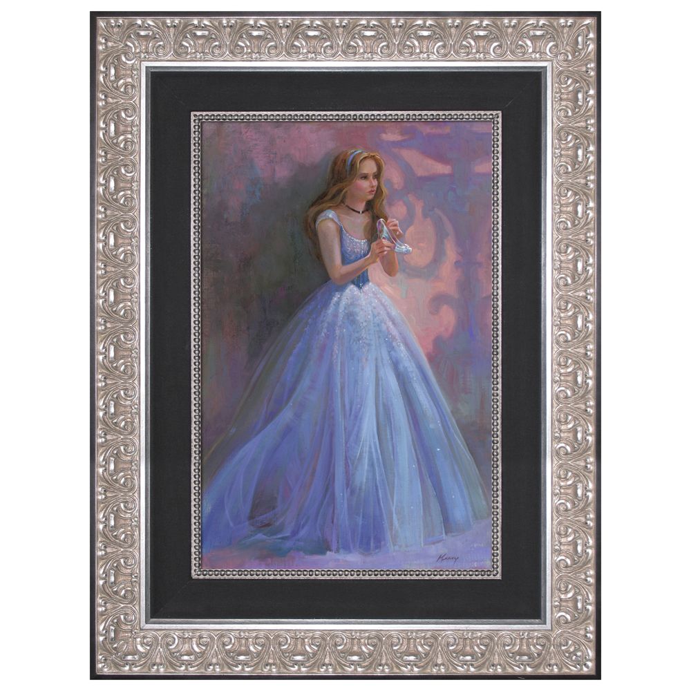 Limited Edition Disney Storytellers Glass Slipper Cinderella Giclée on Canvas