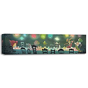 A Mad Tea Party Giclée by Rob Kaz