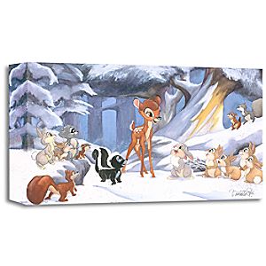 Cold Winter Woods Giclée by Michelle St. Laurent