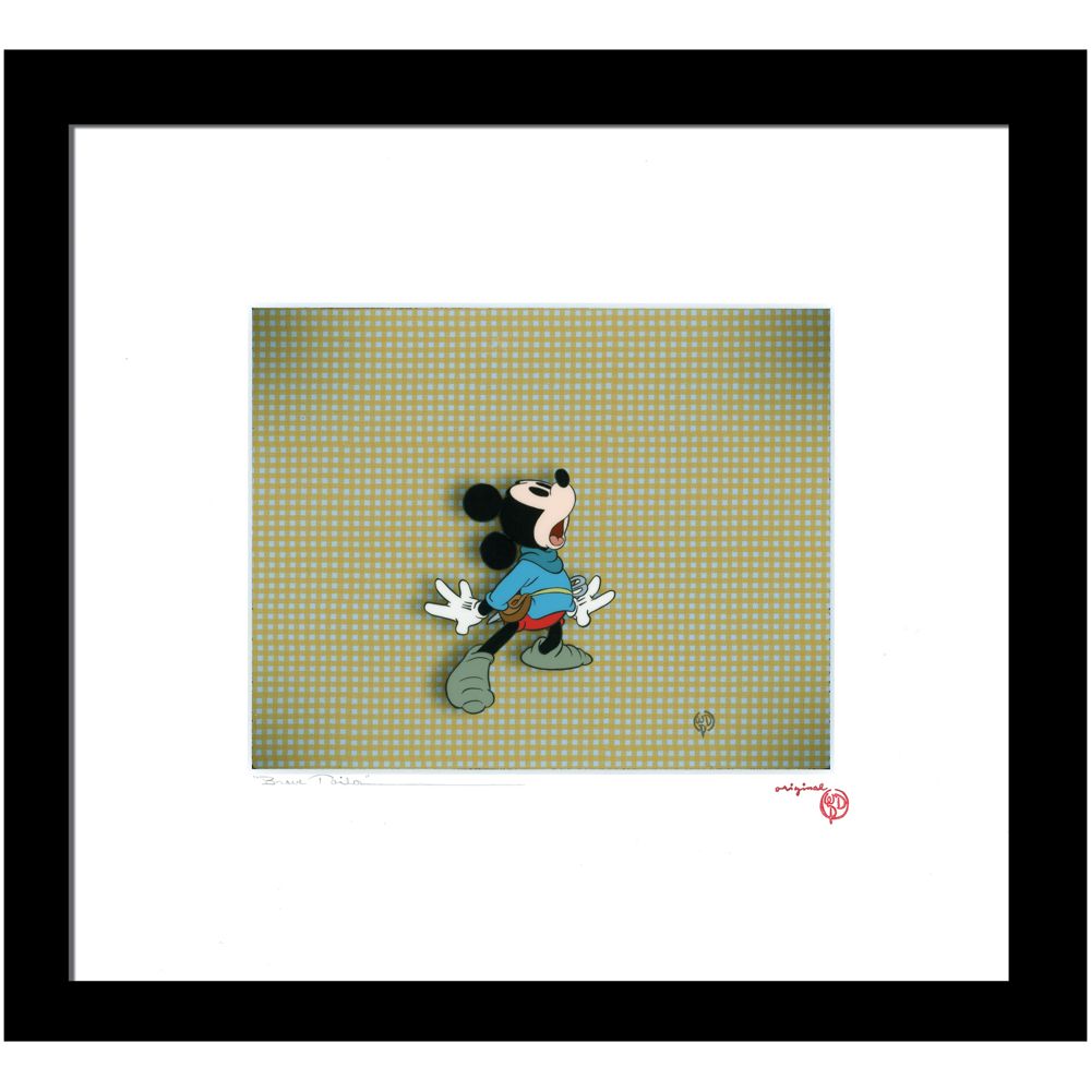 "A Brave Tale" Mickey Mouse Cel by Courvoisier Galleries