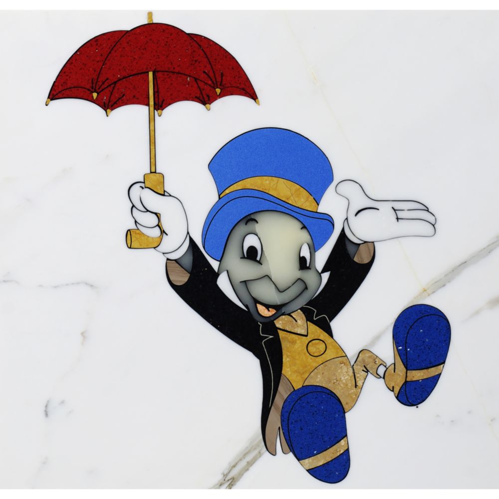 Jiminy Cricket Stone Art