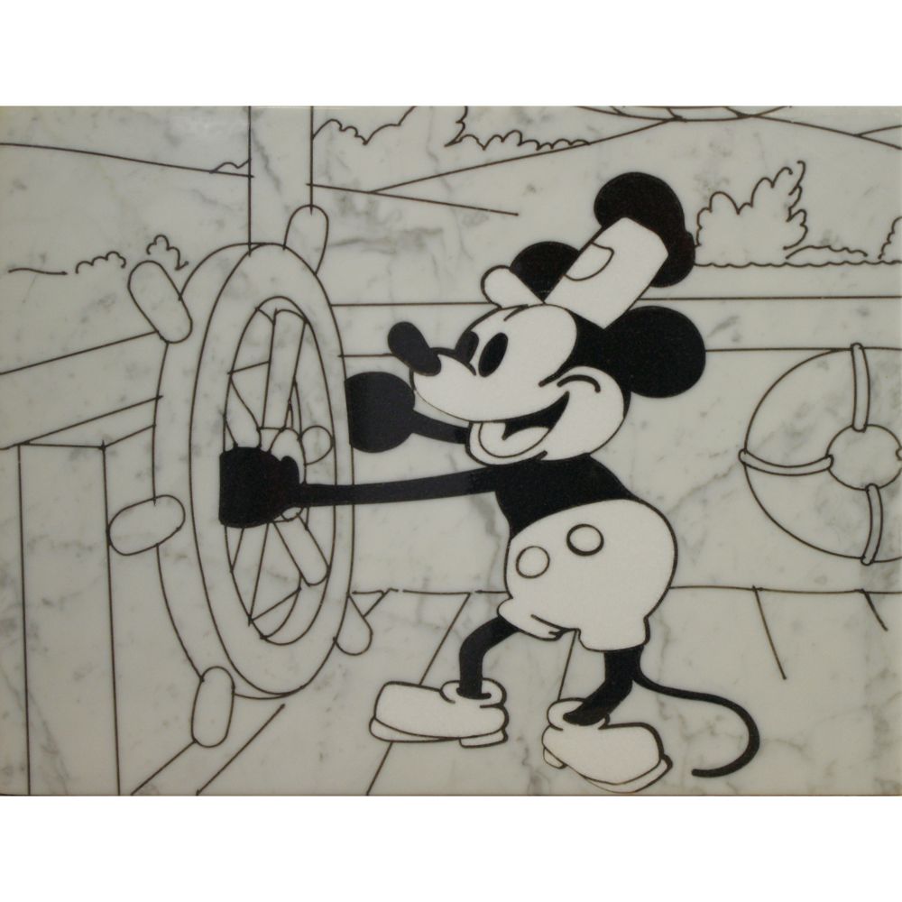 Steamboat Willie Stone Art