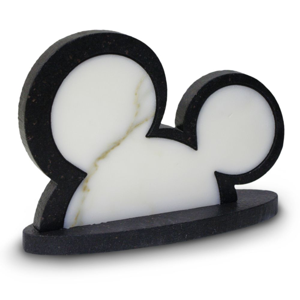 Mickey Mouse Ears Stone Art