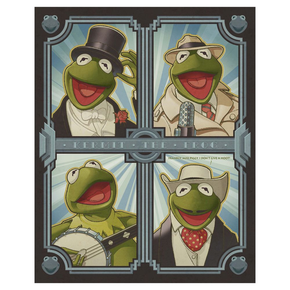 The Muppets Deco Kermit Kermit the Frog Giclée