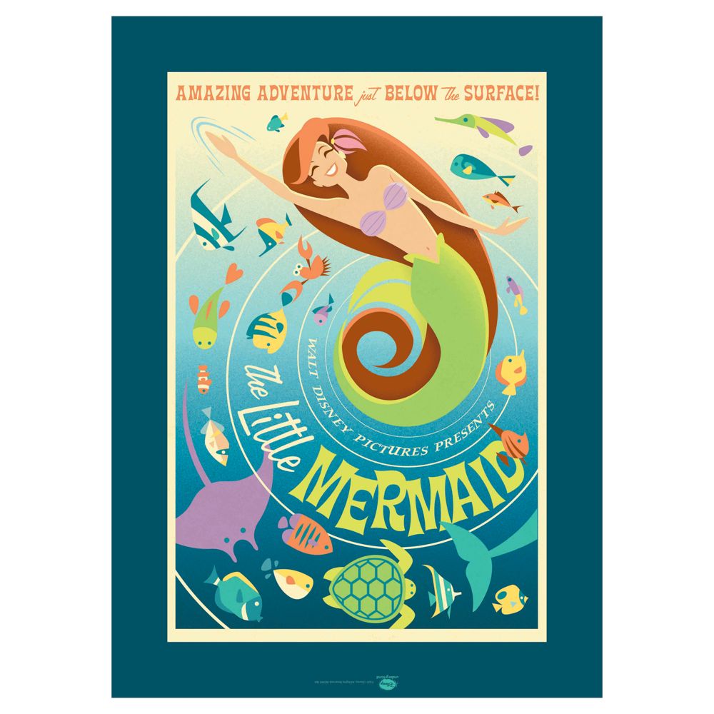 The Little Mermaid Ariel Giclée