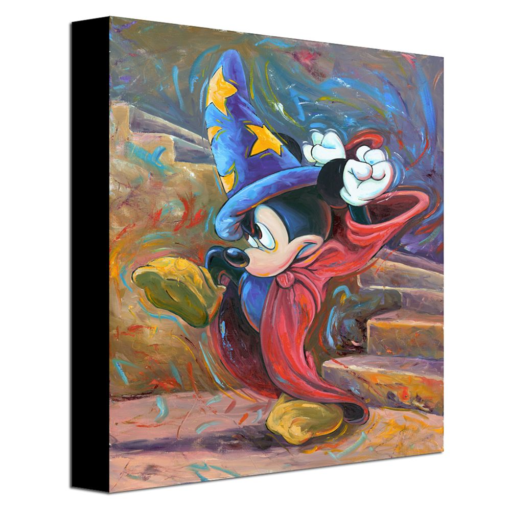 "Casting a Spell" Mickey Mouse Gallery Wrapped Canvas