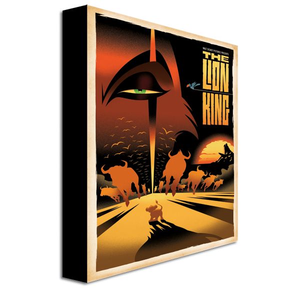 The Lion King Giclée by Eric Tan