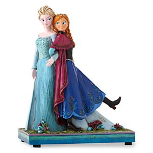 Anna and Elsa ''Sisters Forever'' Musical Figure by Jim Shore
