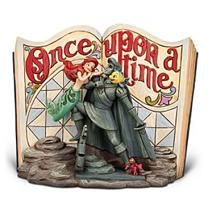 The Little Mermaid Story Book Figurine by Jim Shore
