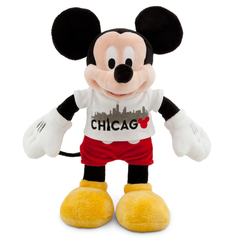 Chicago Tee Mickey Mouse Plush Toy -- 13 H