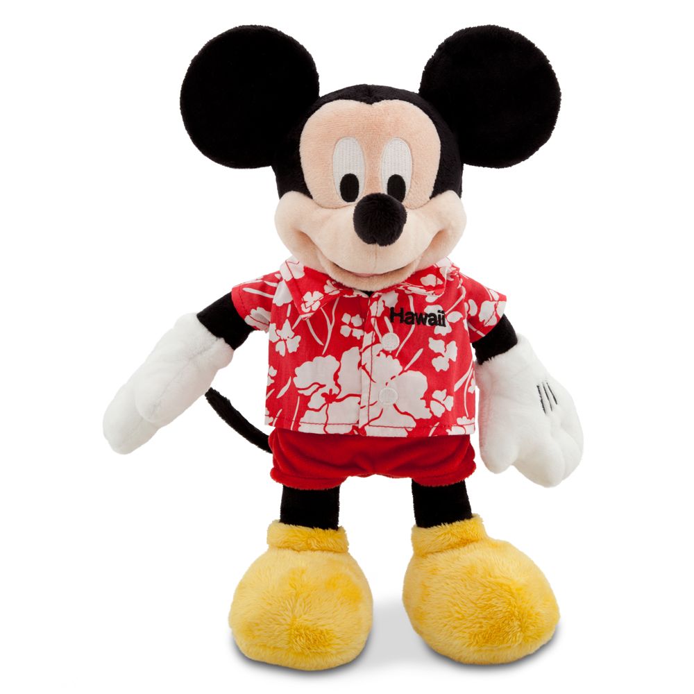 Hawaii Mickey Mouse Plush Toy -- 13'' H