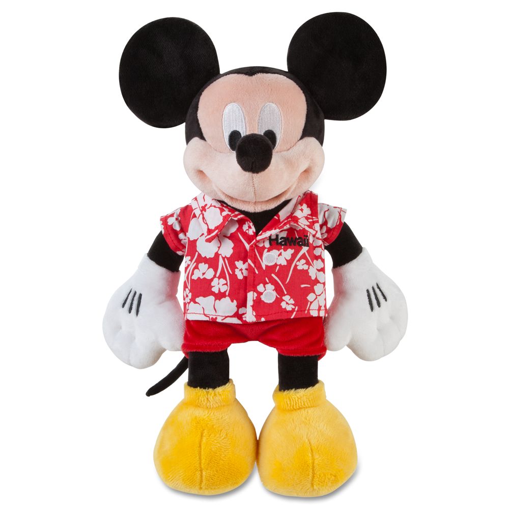 Mickey Mouse Plush - Hawaii - 12