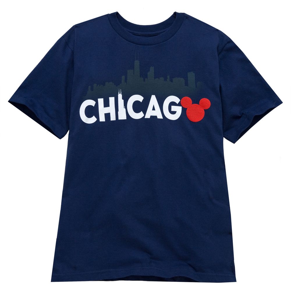Chicago Mickey Mouse Tee for Kids Made With Organic Cotton
