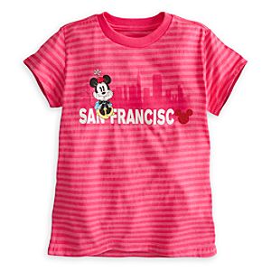 Minnie Mouse Tee for Girls - San Francisco