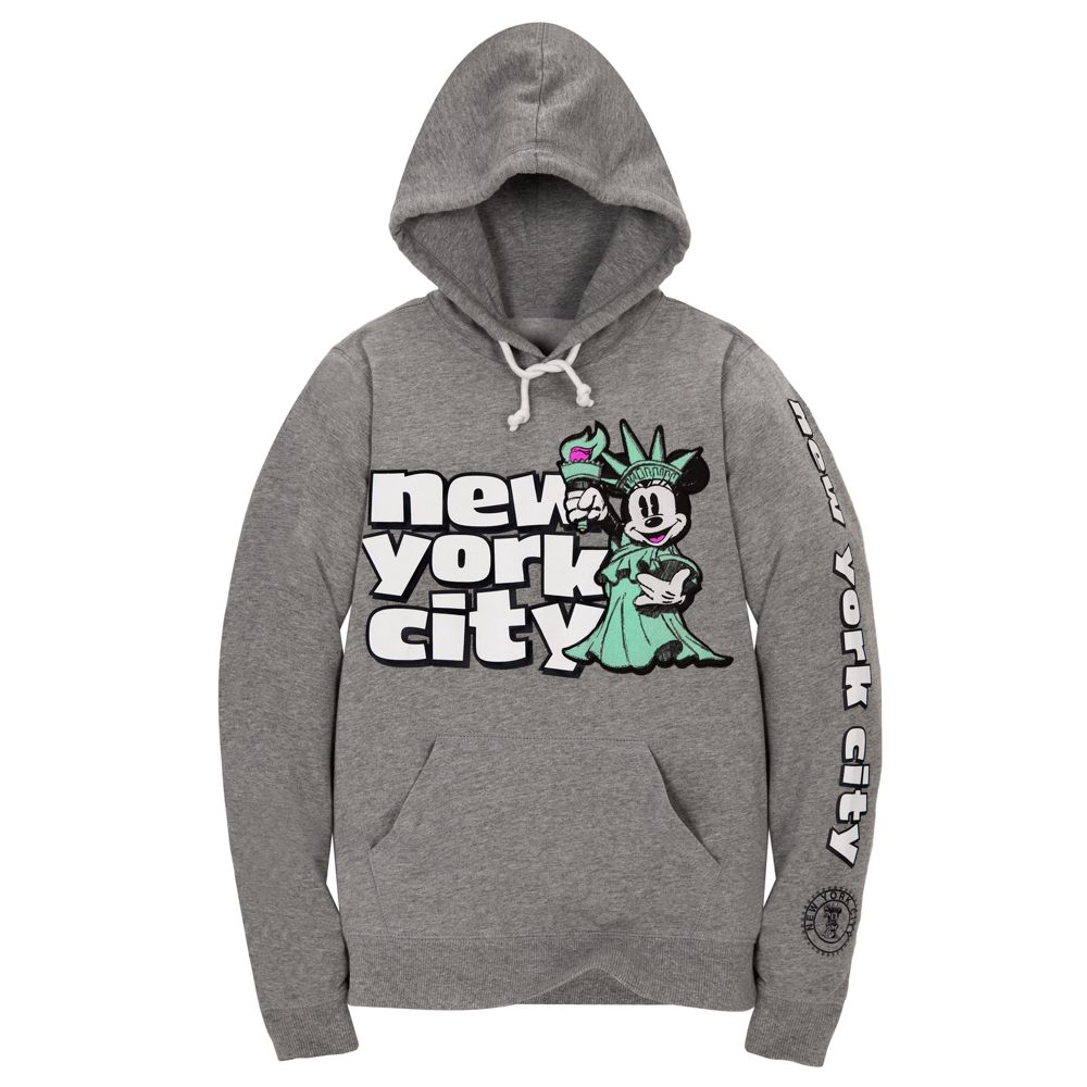 Pullover Fleece New York Minnie Mouse Hoodie for Women