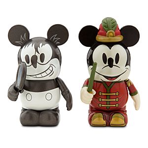 Vinylmation Mickey Through the Years 3 Figure Set - Plane Crazy and The Band Concert