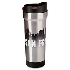 Mickey Mouse Icon Skyline Travel Mug - San Francisco