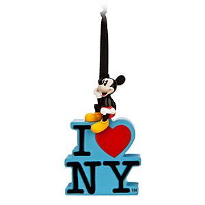 Mickey Mouse Ornament - I ? NY