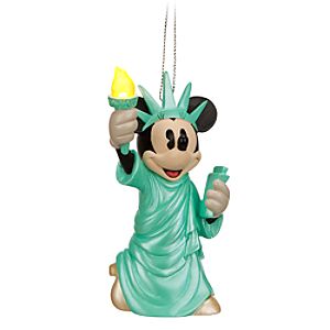 Minnie Mouse Light-Up Ornament - New York