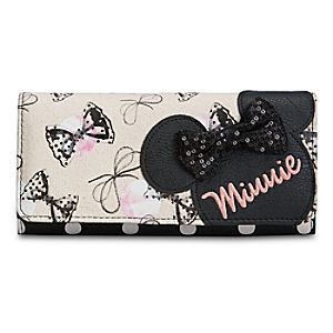 Minnie Mouse Canvas Wallet for Women by Loungefly