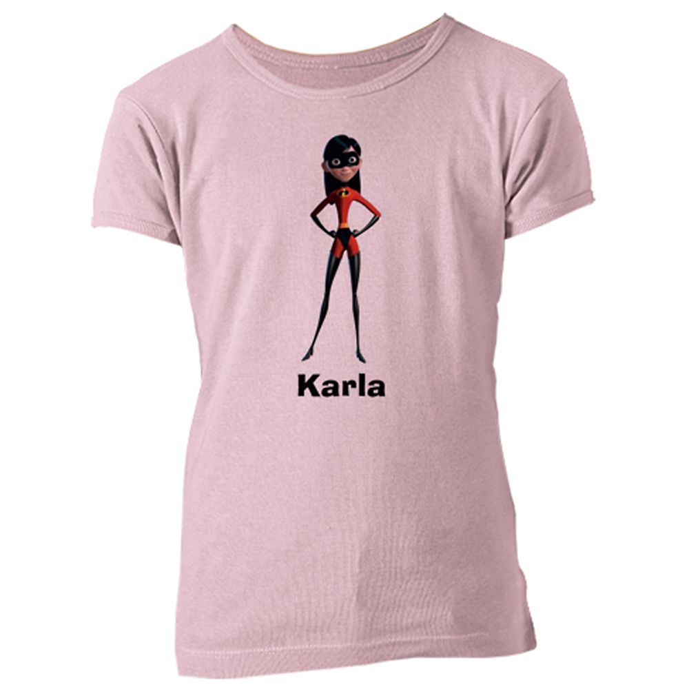 Customize Your Own The Incredibles Fitted Tee for Girls