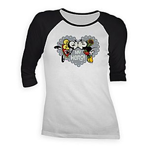 Mickey Mouse Yodelberg Raglan Tee for Women - Customizable