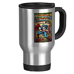 Captain America Travel Mug - Customizable
