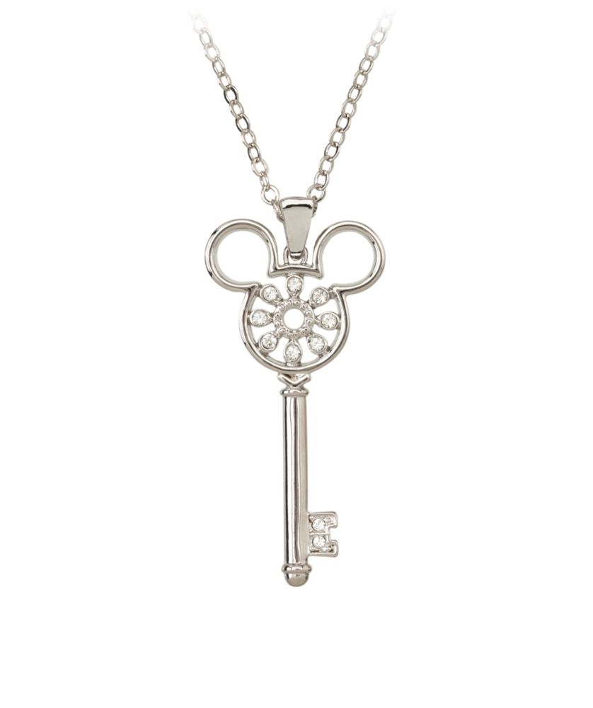 Mickey Mouse Icon Key Necklace by Arribas