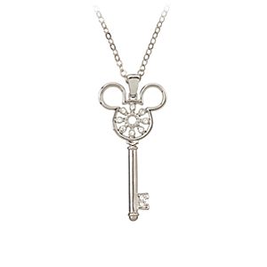 Mickey Mouse Icon Key Necklace by Arribas