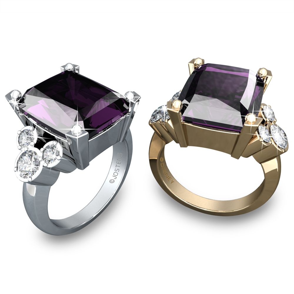 Mickey Mouse February Birthstone Diamond Ring by Jostens