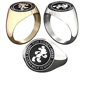 Mickey Mouse RunDisney Ring for Women by Jostens - Personalizable