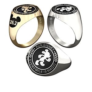 Mickey Mouse RunDisney Ring for Women by Jostens - Personalizable