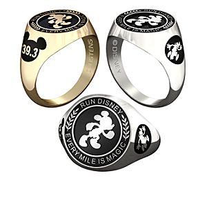 Mickey Mouse RunDisney Ring for Men by Jostens - Personalizable
