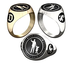Mickey Mouse and Walt Disney RunDisney Ring for Women by Jostens - Personalizable