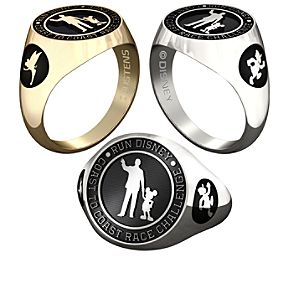 Mickey Mouse and Walt Disney RunDisney Ring for Women by Jostens - Personalizable