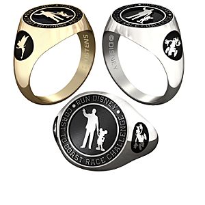 Mickey Mouse and Walt Disney with RunDisney Ring for Women by Jostens - Personalizable