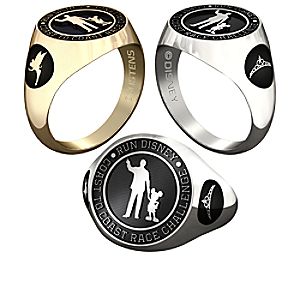 Mickey Mouse and Walt Disney with RunDisney Ring for Women by Jostens - Personalizable