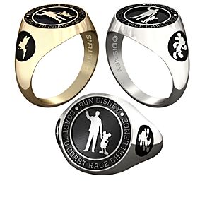Mickey Mouse and Walt Disney RunDisney Ring for Men by Jostens - Personalizable