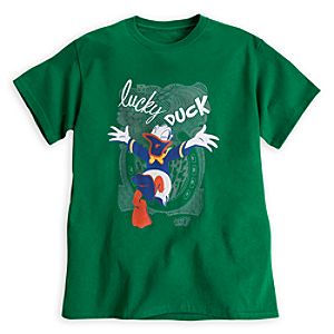 Donald Duck Lucky Duck Tee for Adults - Walt Disney World
