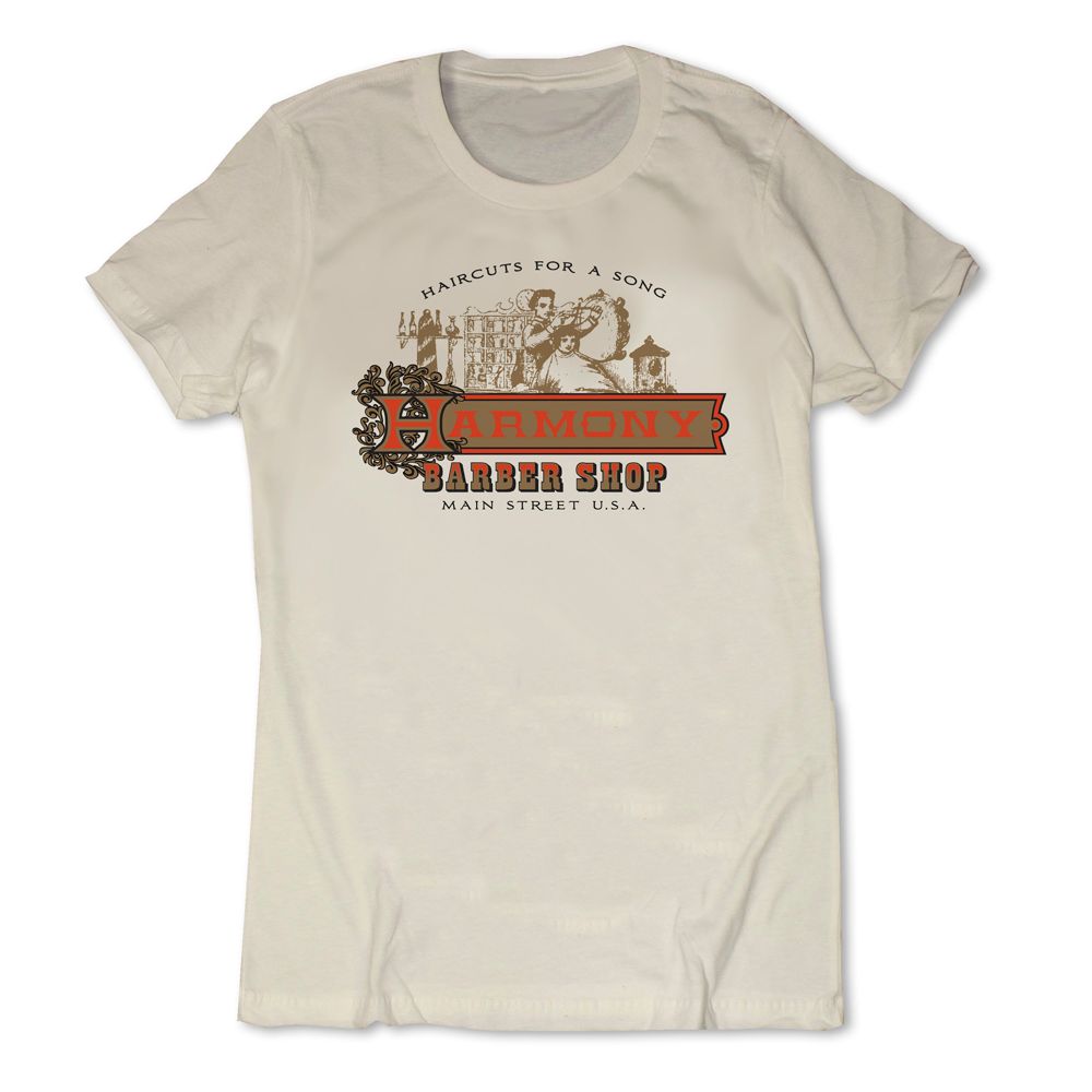 Harmony Barber Shop Tee for Women - Walt Disney World - Limited Release